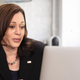 Image for article titled Kamala Harris Spends Day Putting Together Keynote Presentation Of Reasons She Deserves Raise